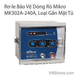 Relay bảo vệ dòng rò - Loại gắn mặt tủ MK 302A - 240A